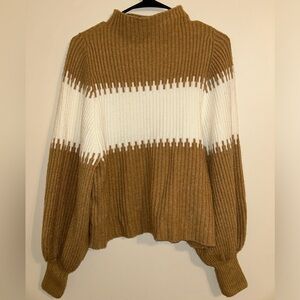 French Connection Colorblock Sweater - Size small